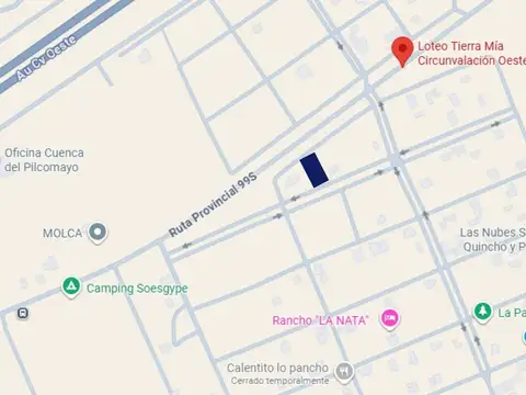 TERRENO VENTA TIERRA MIA CIRCUNVALACION OESTE
