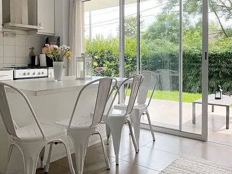 BARRIO CERRADO LOS NARANJOS, DOS AMBIENTES CON JARDIN.