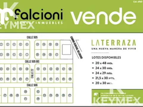 505 esquina 23, Lote 1 Geodesia 600 m2