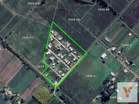 Terreno en Venta 25  mts Fondo