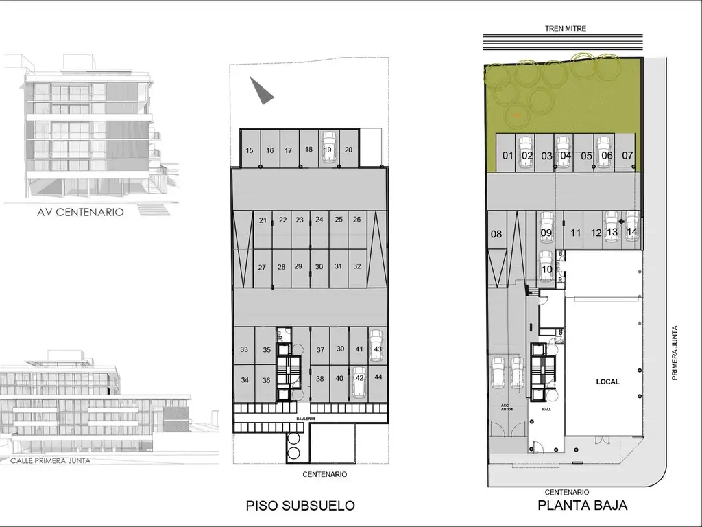 Emprendimiento en San Isidro Vias / Rolon - Etapa: En pozo