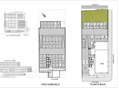 Emprendimiento en San Isidro Vias / Rolon - Etapa: En pozo