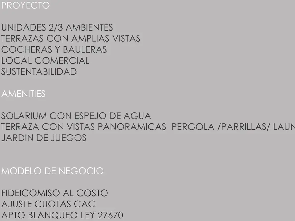 TERRAZAS DEL ALTO - Entrega Febrero 2026