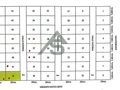 Terreno en Venta de 152,0 m2