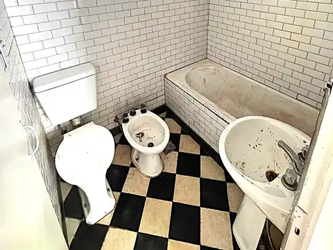 Departamento 3 ambientes con 1 baño