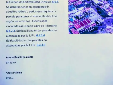 Terreno en Venta de 110,0 m2