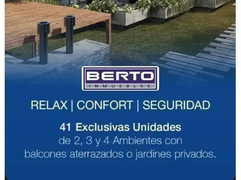 Departamento 2 ambientes con 2 baños