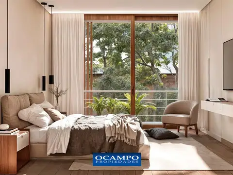 Departamento 2 ambientes | Balcón en Las Cañitas