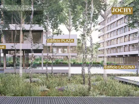 PUERTOS | JOCHY | Edificio Laguna - Departamento de 3 ambientes  en venta al lago