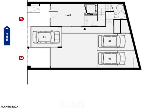 Departamento en Venta de 3 ambientes