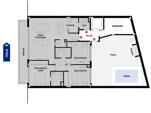 Departamento en Venta en Rosario, USD 139.650