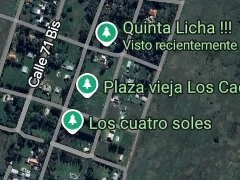 TERRENOS EN BARRIO LOS CACHORROS CALLE 73 ENTR5E 253 Y 254