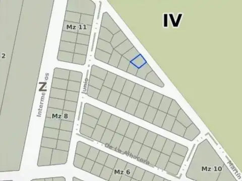 Terreno en Venta en Pinamar, USD 90.000
