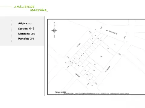 Terreno en Venta, FOS 60