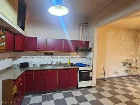Casa 3 ambientes con 1 baño