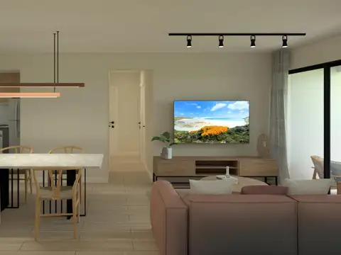 Departamento Monoambiente con 1 baño