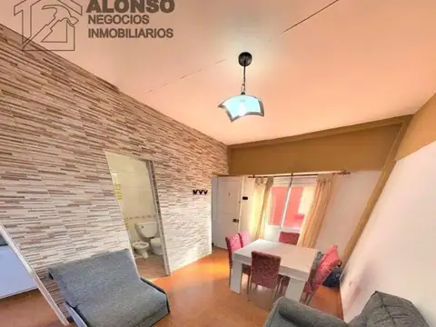 Departamento 2 ambientes con 1 baño
