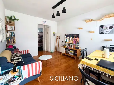 Departamento 2 ambientes con 1 baño