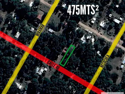 Terreno en Venta de 475,0 m2