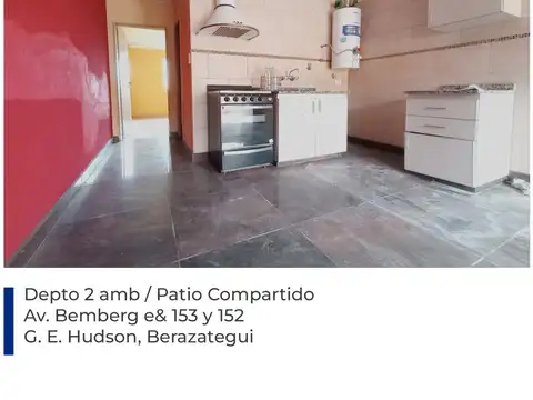 ALQUILER. Departamento de 2 ambientes