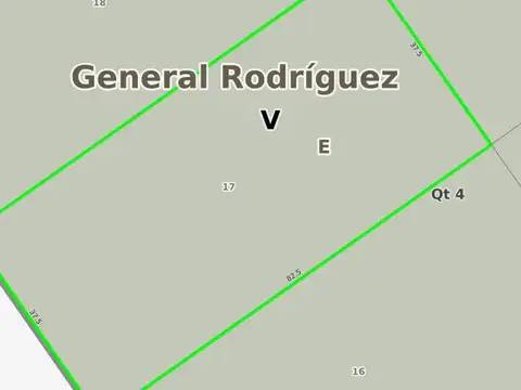 Terreno en Venta en General Rodriguez, USD 67.000