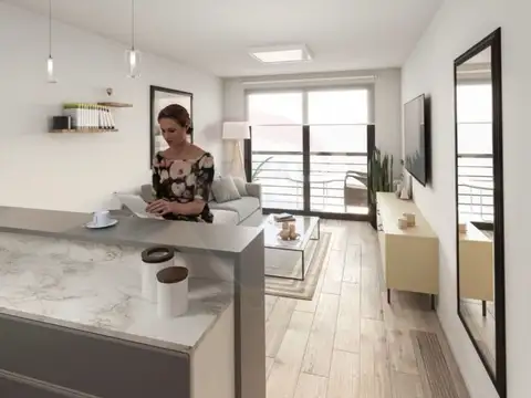 Departamento en Venta de 1 dormitorio