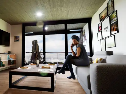 Departamento Monoambiente con 1 baño