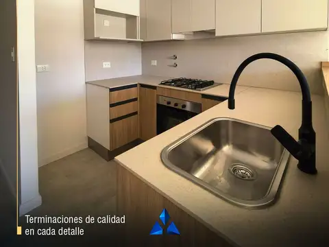 Departamento 2 ambientes con 1 baño