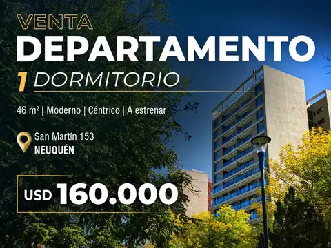 VENTA DPTO 1 DORM CENTRO DE NEUQUÉN