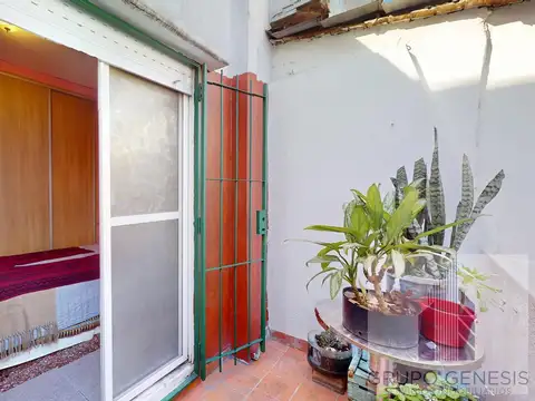 Depto Tipo Casa 2 ambientes con 1 baño