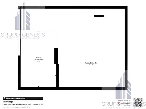 Depto Tipo Casa en Venta de 2 ambientes