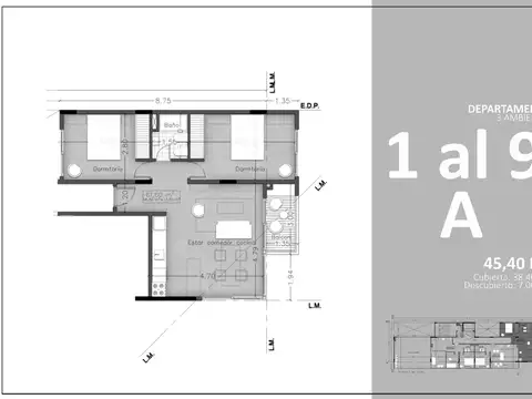 Departamento en Venta Apto profesional