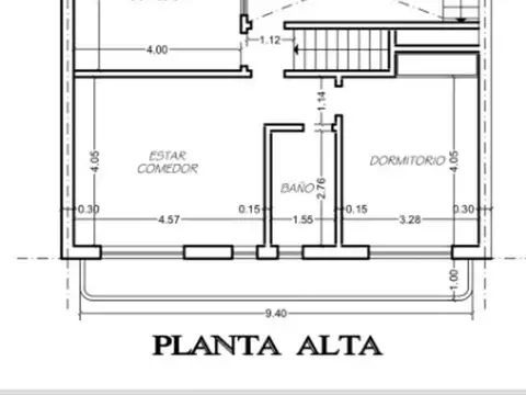 Departamento 2 ambientes con 1 baño