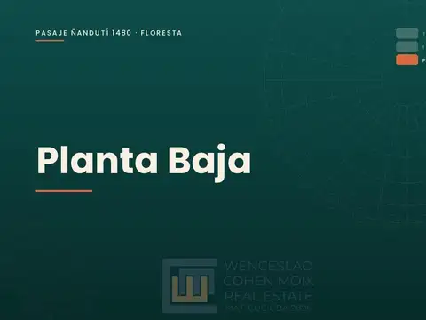 Depto Tipo Casa en Venta de Monoambiente