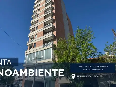 VENTA MONOAMBIENTE MIGUEL A. CAMINO 165 