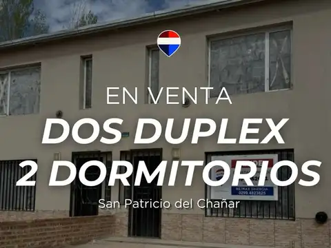 2 DUPLEX EN VENTA! SAN PATRICIO DEL CHAÑAR