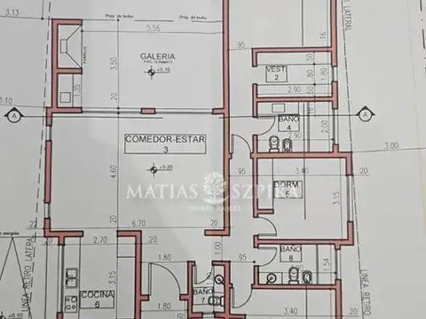 Casa 4 ambientes con 3 baños