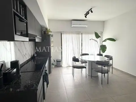 Departamento 2 ambientes con 1 baño