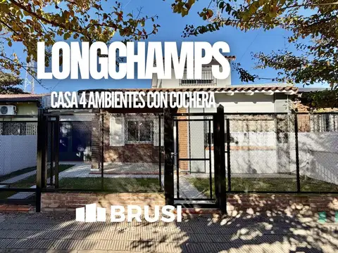 VENTA CASA CUATRO AMBIENTES - LONGCHAPMS