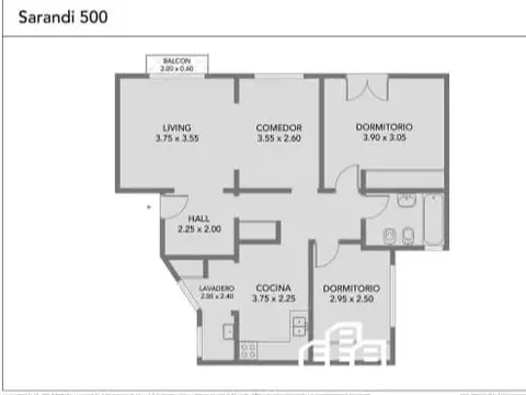 sarandi al 500, Piso 2