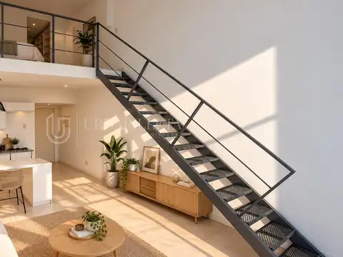 Departamento 2 ambientes con 2 baños