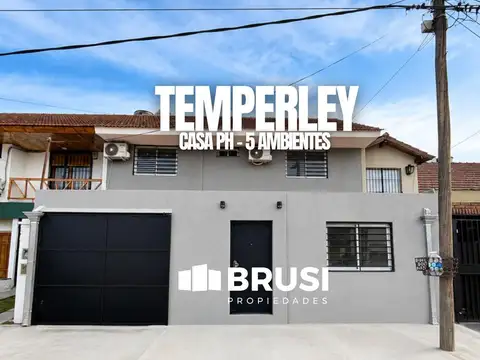 CASA PH EN VENTA TEMPERLEY 5 AMBIENTES - EN 2 PLANTAS - REMODELADA A NUEVO