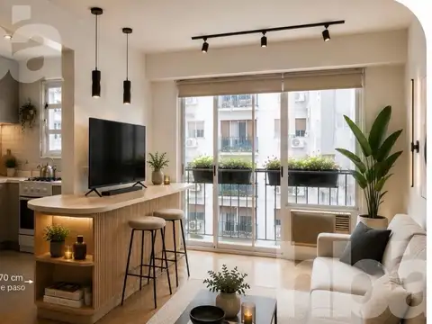 Departamento en Venta en Belgrano, USD 152.500