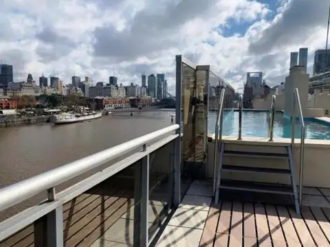 ALQUILER PUERTO MADERO 2 AMB Vivienda o Uso Comercial opc cochera