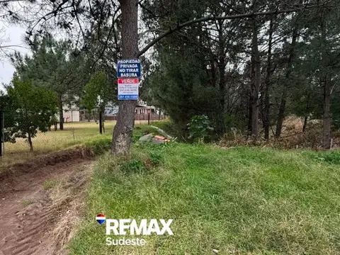 TERRENO EN BARRIO LAS DUNAS, MONTE HERMOSO