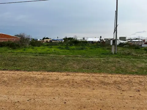 Loteo loma verde, calle Perón