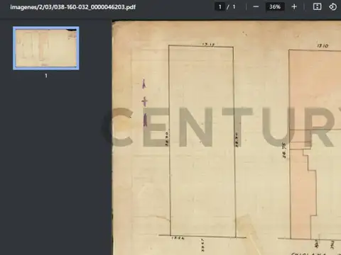 Venta de Terreno en Parque Patricios - Av. Chiclana - USAM -