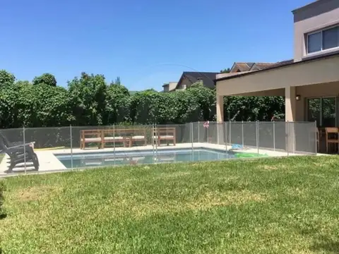 ALQUILER CASA AMUEBLADA -BARRIO CERRADO - ING. MASCHWITZ