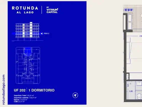 Rotunda al Lago 1 dorm Diciembre 2027