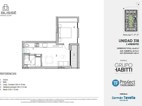 Av. Martín Fierro 3100, Piso 3